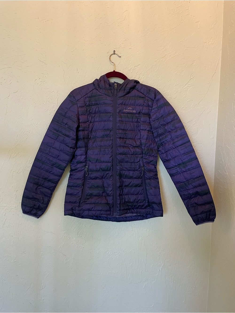 Kathmandu Women's Hooded Puffer Jacket - Deep Purple